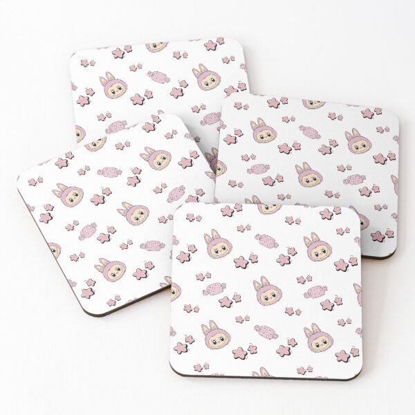 Item preview, Cute print pink bubu drawings designed and sold by Relaxtarot.