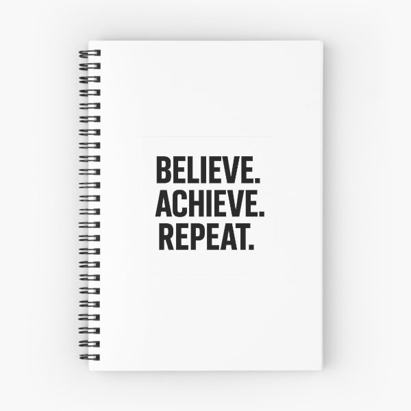 Item preview, Believe Achieve Repeat designed and sold by InRaCreations.