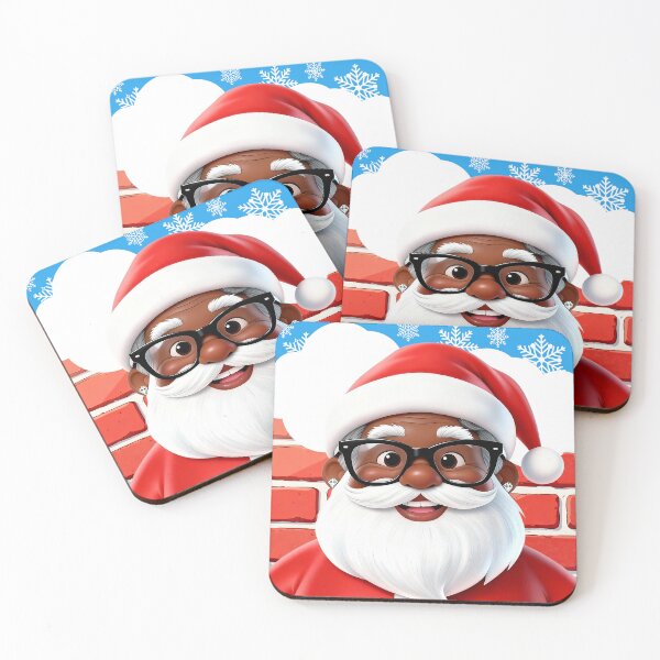 Item preview, MELANATED SANTA designed and sold by alegnacreates.
