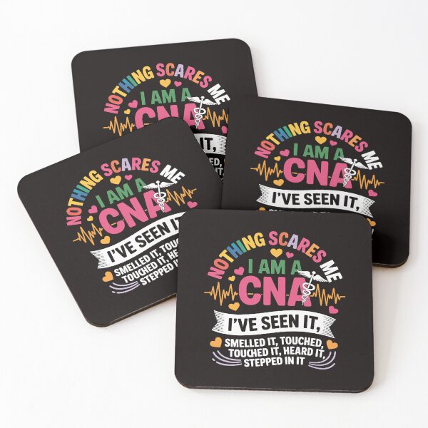 Item preview, Nothing Scares Me CNA Nurse Job Lover Gift CNA Nurse Gift designed and sold by RatCurry.