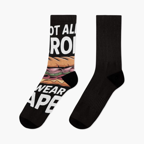 Item preview, Not All Heroes Wear Capes Sub Hero Sandwich Lunch Lady designed and sold by RatCurry.