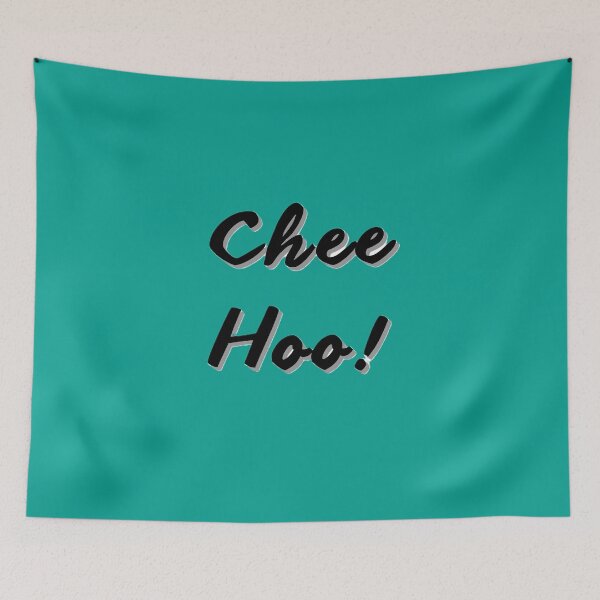Item preview, Chee Hoo Celebration Yay Hawaii Soft Lettering designed and sold by maplunk.