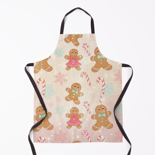 Item preview, Kawaii Pattern of Gingerbread Cookies and Pastel Flakes designed and sold by ViralCollector.