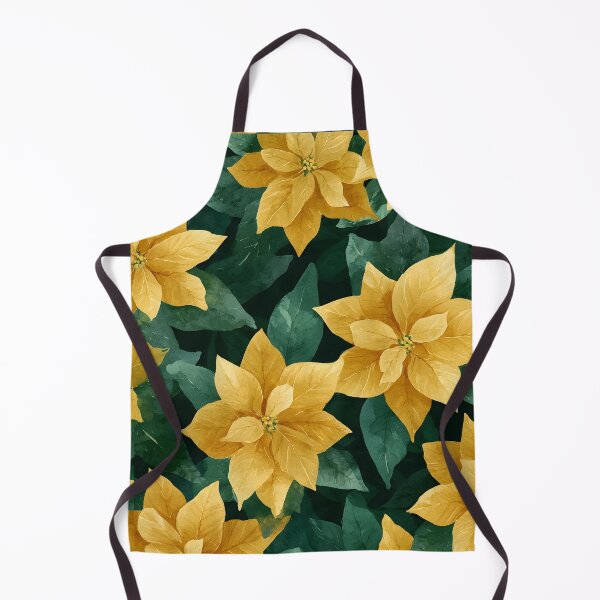 Item preview, Yellow Pointesettia on Black designed and sold by RebelRulez.