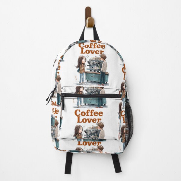 Item preview, Cute Coffee Lover Barista Machine – Adorable Coffee Shop Cartoon Art designed and sold by Grafititee.