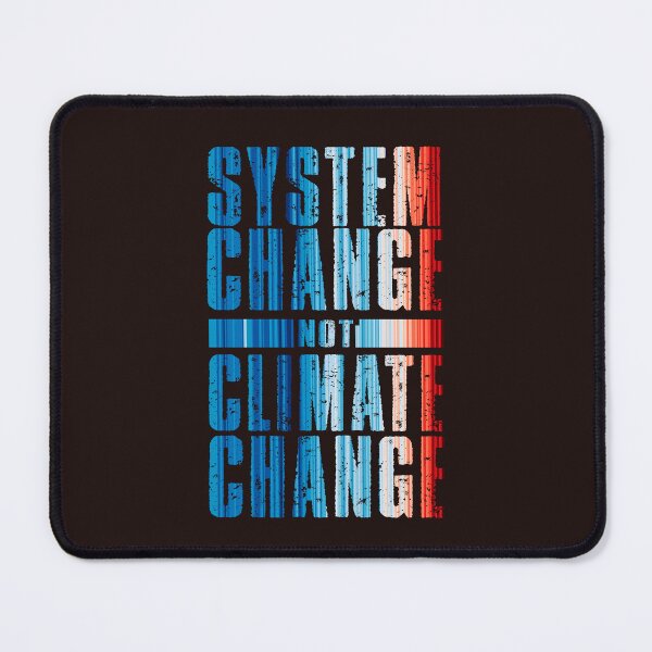Item preview, Climate Change Stripes - System Change designed and sold by Frank J. Art.