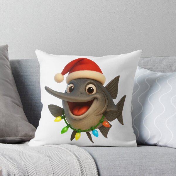 Item preview, Christmas Paddlefish designed and sold by Sillytoe.