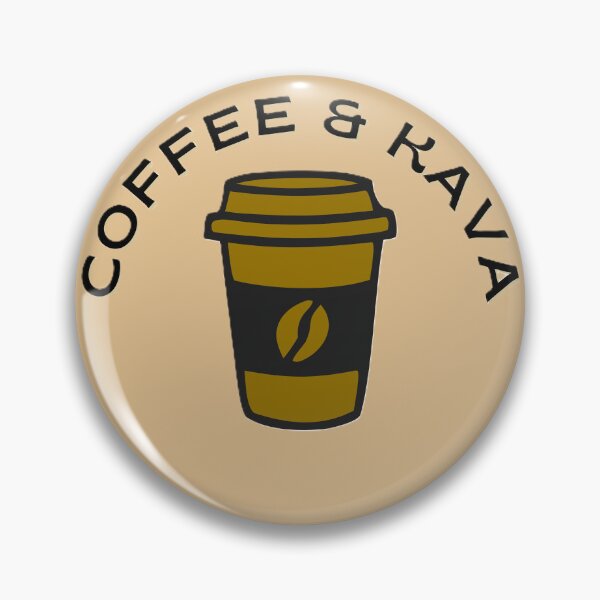 Item preview, Coffee and Kava Brown Black Color Design designed and sold by maplunk.