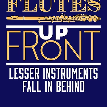 Artwork thumbnail, Flutes Up Front Lesser Instruments Fall In Behind by jaygo