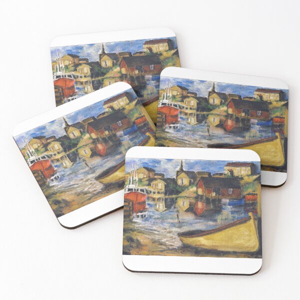Item preview, Peggy's Cove Dingy Haul out designed and sold by Randy Sprout Fine Art.