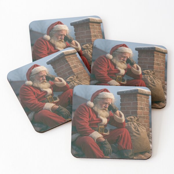 Item preview, Santa is Burnt Out designed and sold by Halifaxartguy.