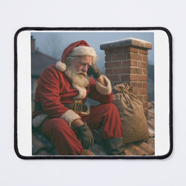 Item preview, Santa is Burnt Out designed and sold by Halifaxartguy.