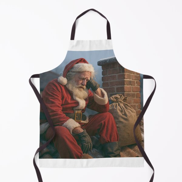 Item preview, Santa is Burnt Out designed and sold by Halifaxartguy.