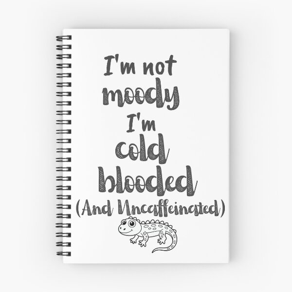 Item preview, I’m Not Moody, I’m Cold-Blooded (And Uncaffeinated) – Cute Gecko Coffee Lover designed and sold by ExoticBrew.