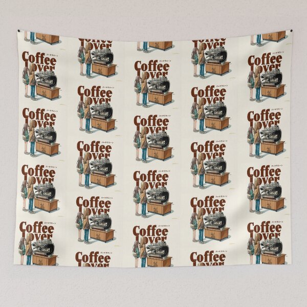 Item preview, Cute Coffee Lover Barista Machine – Adorable Coffee Shop Cartoon Art designed and sold by Grafititee.