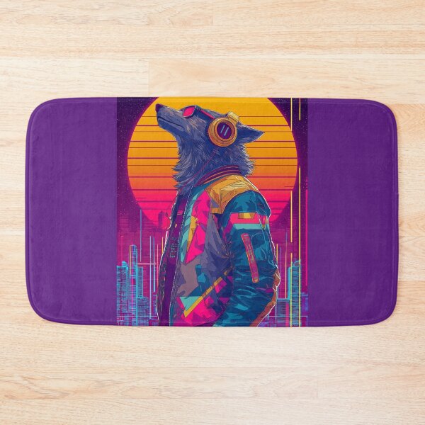 Item preview, Neon Night Howler designed and sold by ArgentoArt.