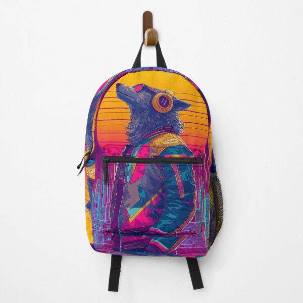Item preview, Neon Night Howler designed and sold by ArgentoArt.