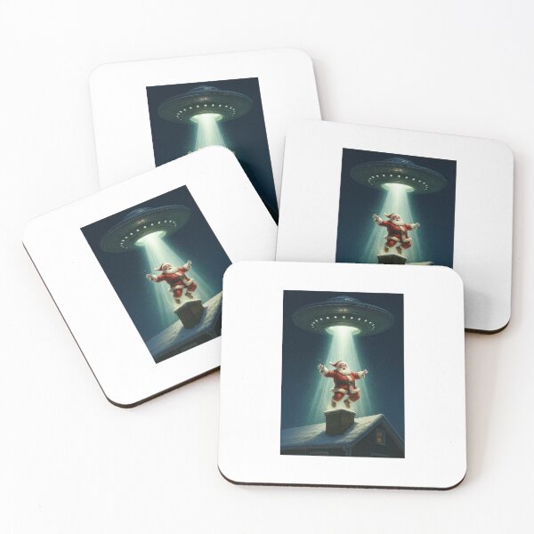 Item preview, Aliens Abducted Santa This Year So He Won't Be Coming Kids designed and sold by Halifaxartguy.