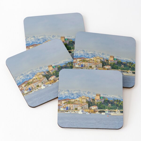 Item preview, San Vicente de la Barquera and Picos de Europa - Panoramic View designed and sold by DavidBuitragoCobo.