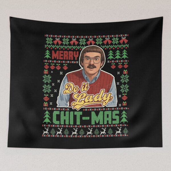 Item preview, Do it lady Funny Chit-mas designed and sold by Patchina.