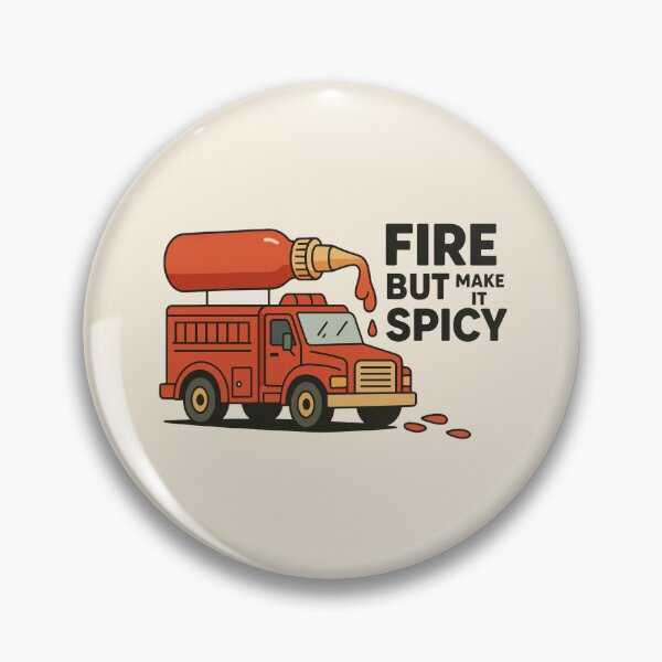 Item preview, FIRE TRUCK BUT MAKE IT SPICY designed and sold by meesara.