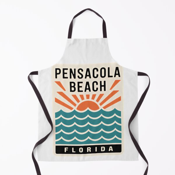 Item preview, Pensacola Beach Florida - Sign designed and sold by TheOldMittenIllustrated.