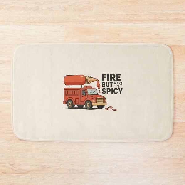 Item preview, FIRE TRUCK BUT MAKE IT SPICY designed and sold by meesara.