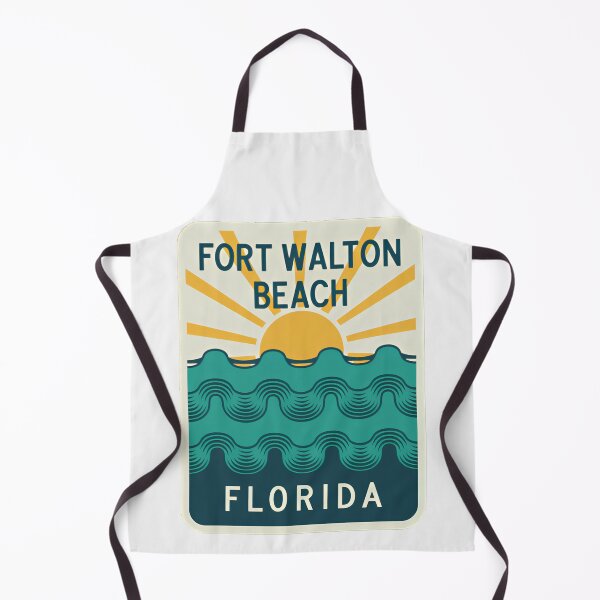 Item preview, Fort Walton Beach Florida - Sign designed and sold by TheOldMittenIllustrated.