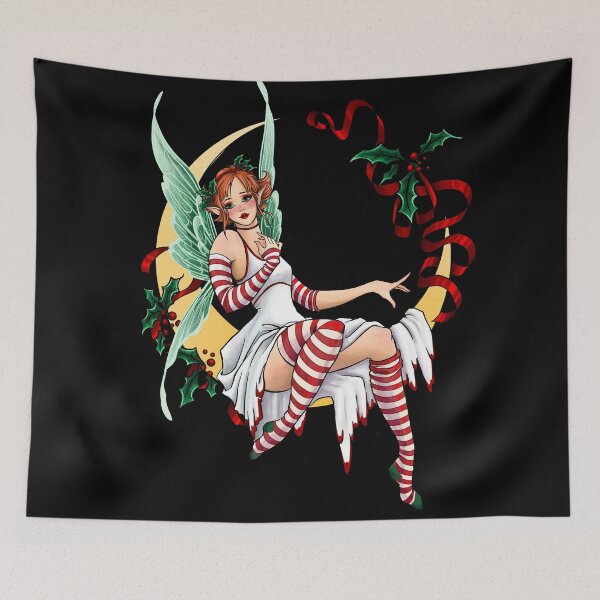 Item preview, Holiday fairy designed and sold by Holly Pierson.