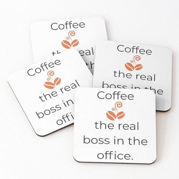Item preview, Coffee: the real boss in the office. designed and sold by Coffeefree593.