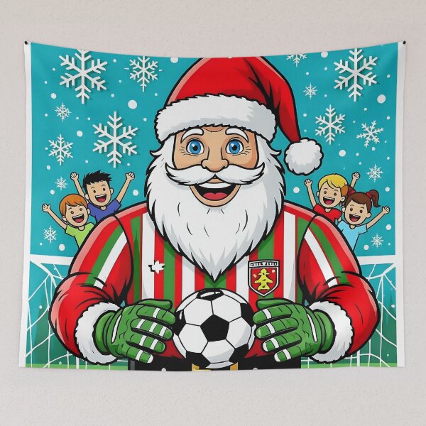 Item preview, Santa playing soccer,  (Football). designed and sold by Nomad-Maynard.