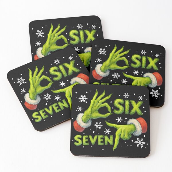 Item preview, Funny Grinch 67 Christmas Meme Humor 6-7 Funny Six Seven Gen Z Alpha Slang  designed and sold by Har-vee.