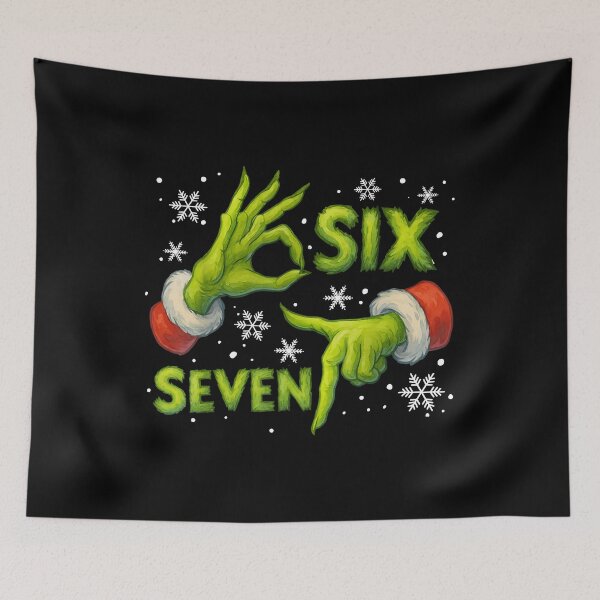 Item preview, Funny Grinch 67 Christmas Meme Humor 6-7 Funny Six Seven Gen Z Alpha Slang  designed and sold by Har-vee.