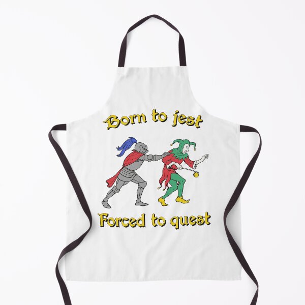Item preview, Born To Jest Forced To Quest Knight Medieval Parody Art designed and sold by jakaun.