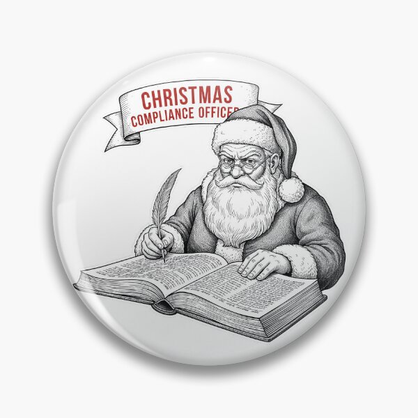 Item preview, The Audit Committee: Christmas Compliance Officer designed and sold by HelixPedia.