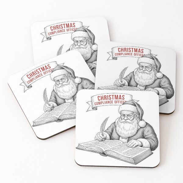 Item preview, The Audit Committee: Christmas Compliance Officer designed and sold by HelixPedia.