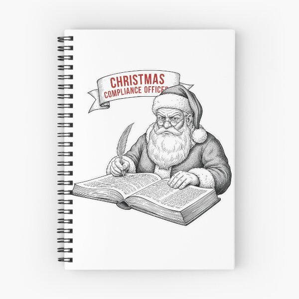 Item preview, The Audit Committee: Christmas Compliance Officer designed and sold by HelixPedia.