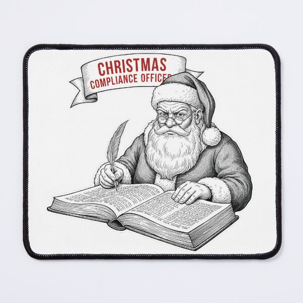 Item preview, The Audit Committee: Christmas Compliance Officer designed and sold by HelixPedia.