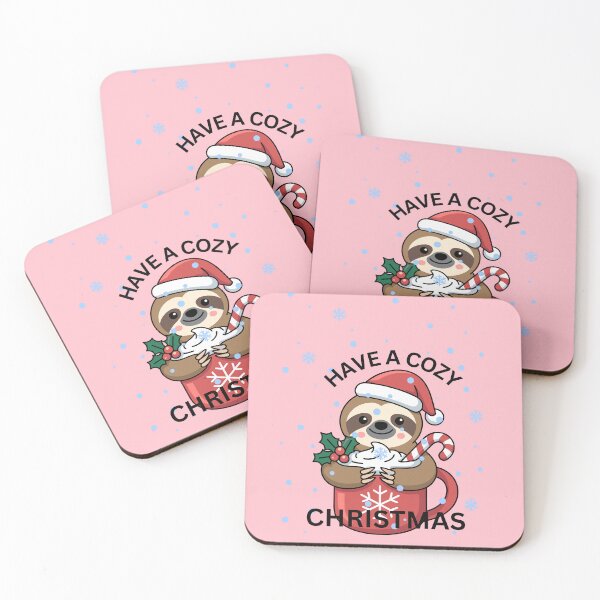 Item preview, Have a Cozy Christmas Sloth – Cute Festive Holiday Mug & Candy Cane Design designed and sold by StudioWhitworth.