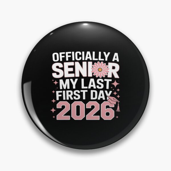 Item preview, Officially A Senior 2026 My Last First Day Proud Senior Mom designed and sold by ShelFisher.