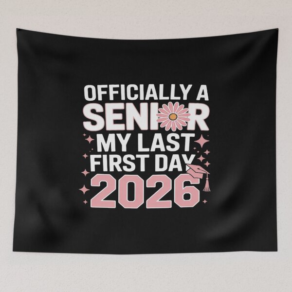 Item preview, Officially A Senior 2026 My Last First Day Proud Senior Mom designed and sold by ShelFisher.
