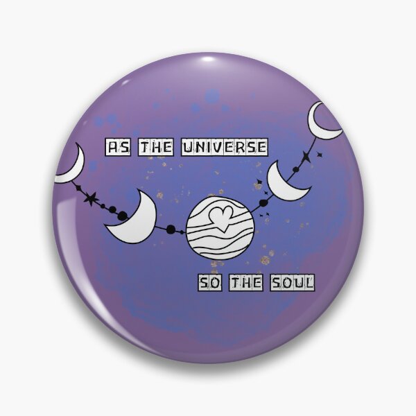 Item preview, As the Universe So the Soul Water Color Graphic designed and sold by KrisBee Presents Dot Fun.