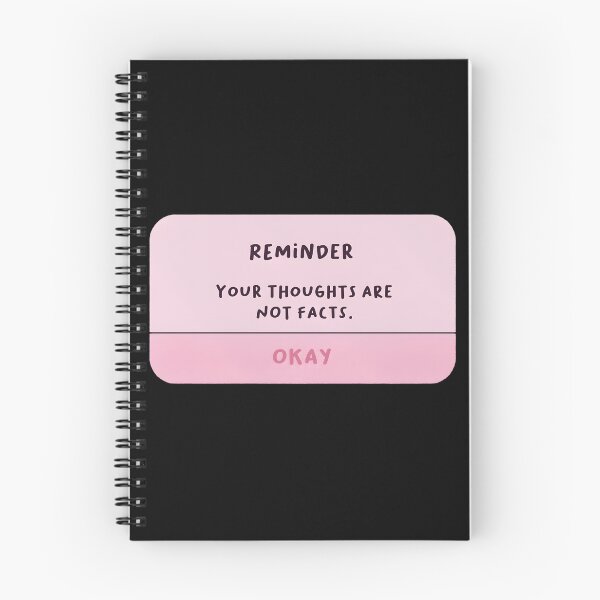 Item preview, Your Thoughts Are Not Facts designed and sold by KimberlyRGreene.