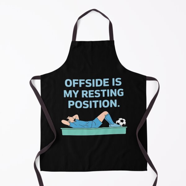 Item preview, Offside is My Resting Position Soccer Quote designed and sold by ShelFisher.
