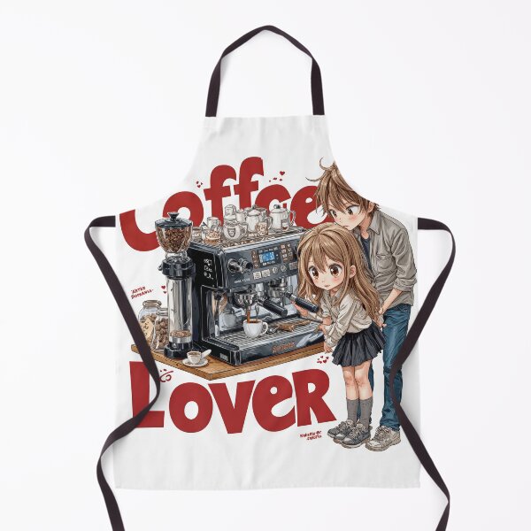 Item preview, Cute Coffee Lover Barista Machine – Adorable Coffee Shop Cartoon Art designed and sold by Grafititee.