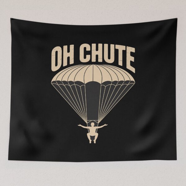 Item preview, Oh Cute Sky Diving Skydiving Parachuting Jumpers Skydive designed and sold by ShelFisher.