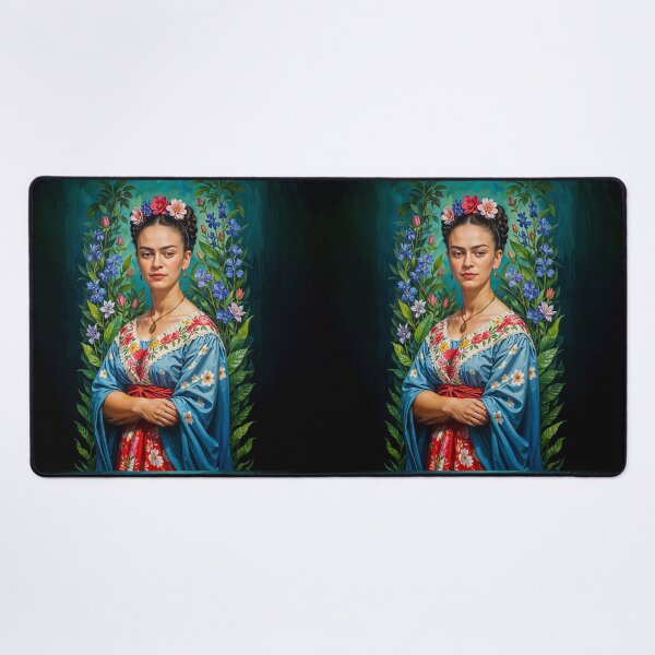 Item preview, Frida Kahlo Flowers and Bluebell designed and sold by TeeARTHY.