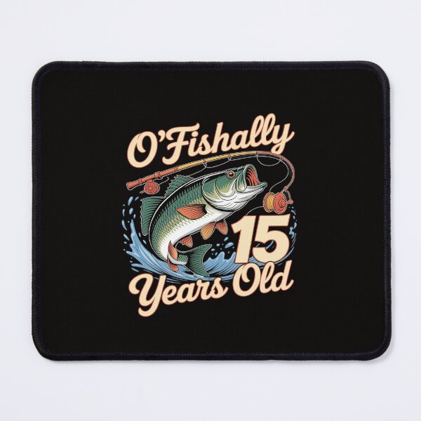 Item preview, Ofishally 15 Years Old Fisherman 15th Birthday Fishing designed and sold by ShelFisher.
