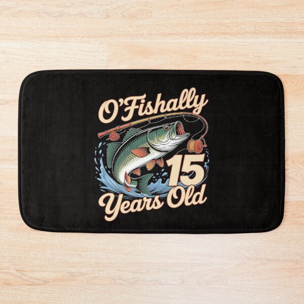Item preview, Ofishally 15 Years Old Fisherman 15th Birthday Fishing designed and sold by ShelFisher.