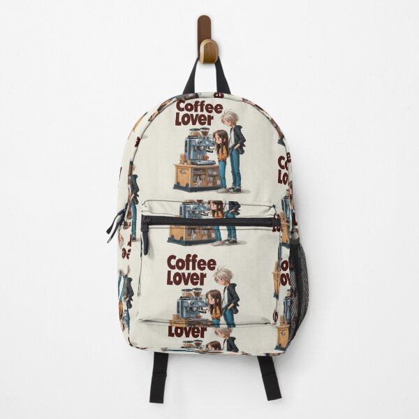 Item preview, Cute Coffee Lover Barista Machine – Adorable Coffee Shop Cartoon Art designed and sold by Grafititee.